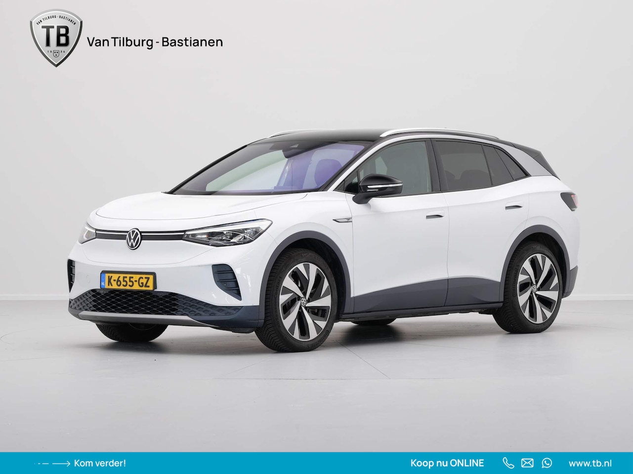 Volkswagen ID.4 - First 204pk 77 kWh Navigatie Stuurverwarming Camera Acc demo AG - AutoWereld.nl