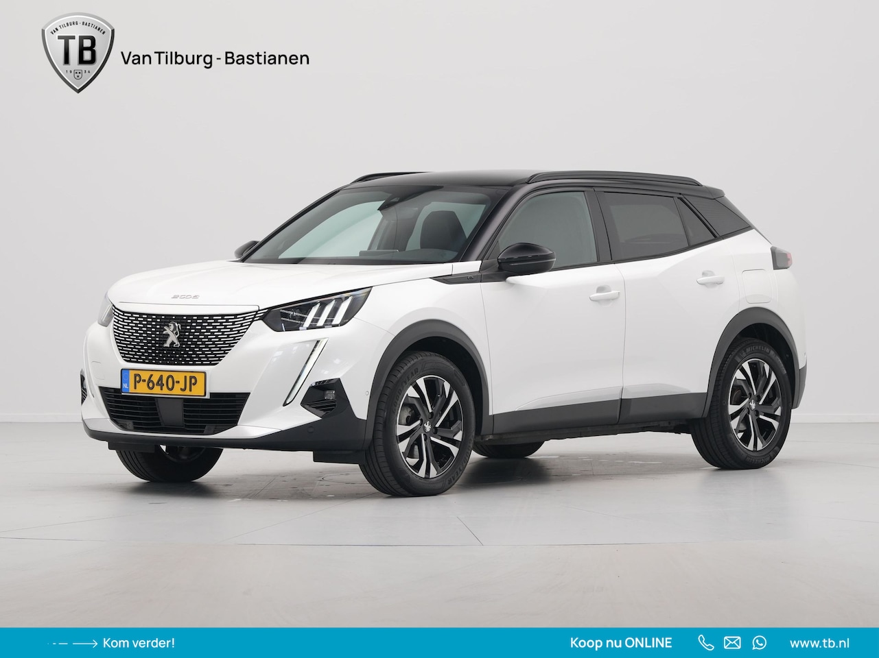 Peugeot e-2008 - EV GT 50 kWh 136pk Navigatie Camera Side Assist 120 - AutoWereld.nl