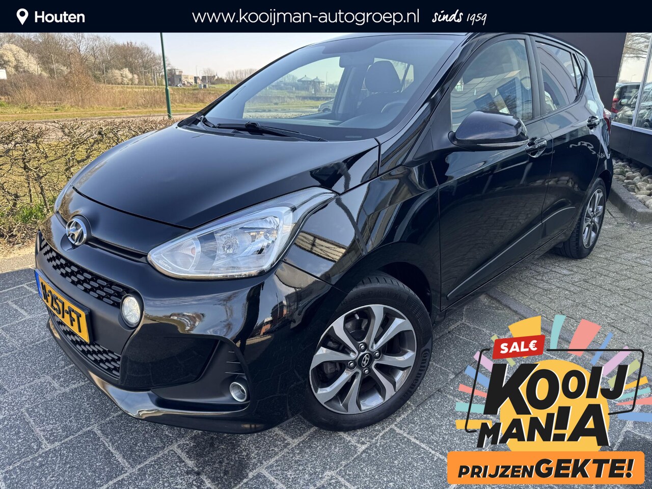Hyundai i10 - 1.0i i-Motion Comfort | Stoel/Stuurverwarming | LM Velgen | Navigatie | Climate Control | - AutoWereld.nl