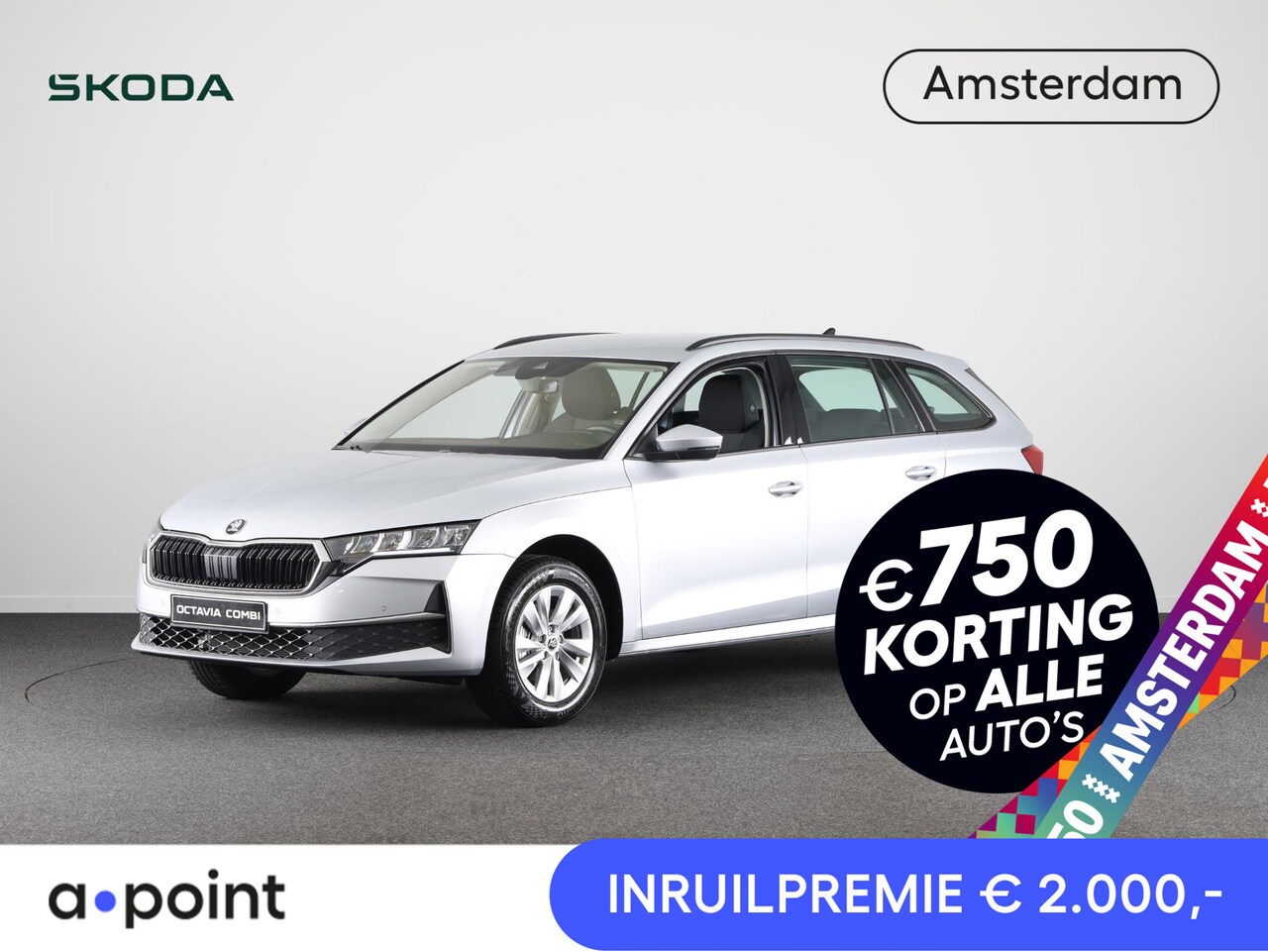 Skoda Octavia Combi - Edition 1.5 TSI 115 pk 6 versn. Hand | Trekhaak wegklapbaar - AutoWereld.nl