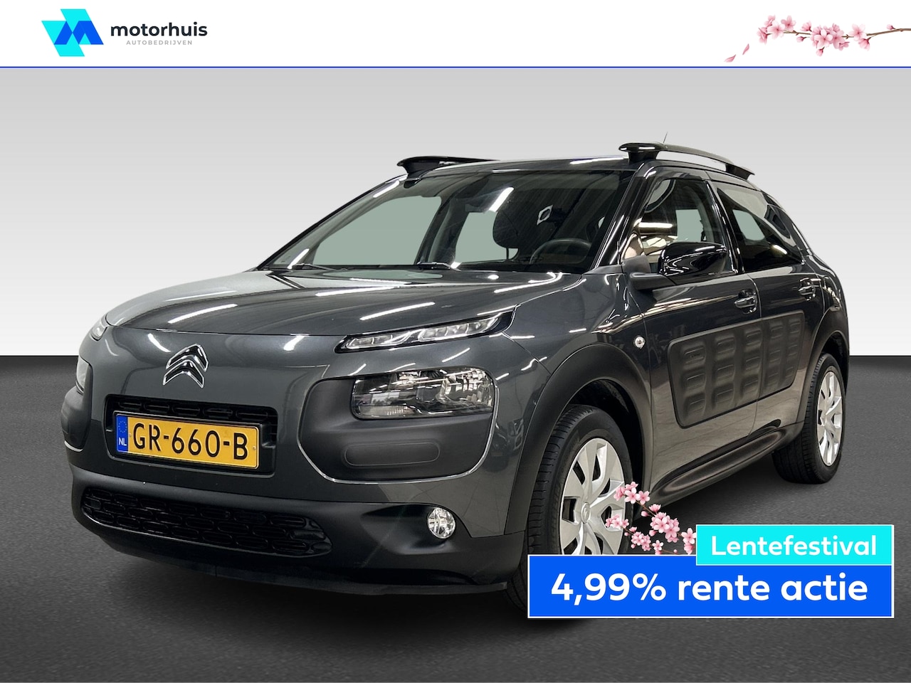 Citroën C4 Cactus - 1.2 VTI 82PK BUSINESS NAVI TEL PDC CAMERA CRUISE NAP - AutoWereld.nl