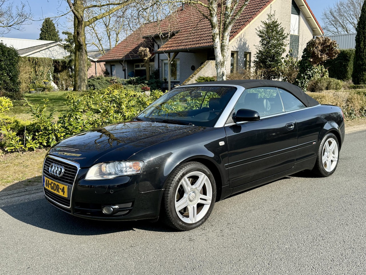 Audi A4 Cabriolet - 2.0 TFSI quattro S-Line 200PK Automaat•Leder - AutoWereld.nl
