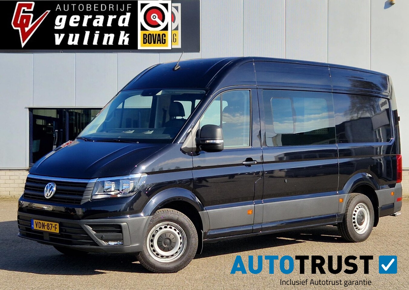 Volkswagen Crafter - 2.0TDI L3H3 Highline ELEKTR SCHUIFDEUR INRICHTING - AutoWereld.nl