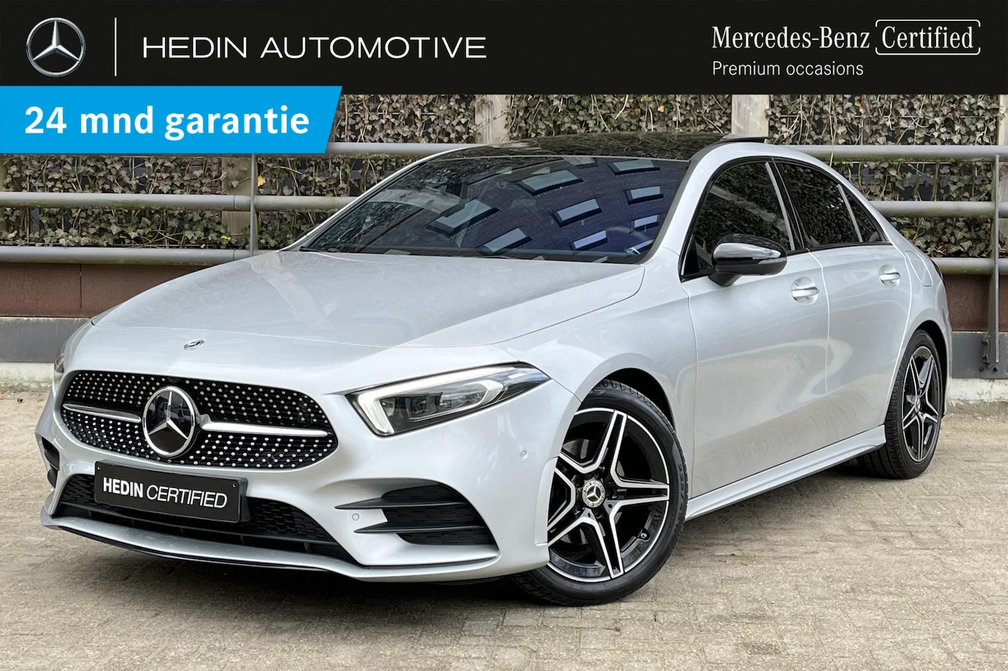 Mercedes-Benz A-klasse - A 200 Limousine Automaat AMG Line | Nightpakket | Distronic | Panoramadak | Advanced Sound - AutoWereld.nl