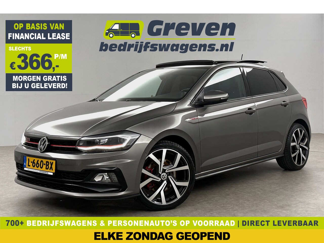 Volkswagen Polo - 2.0 TSI GTI 200PK Pano LED DSG Beats-audio Virtual Camera Carplay Clima Cruise Navi PDC 18 - AutoWereld.nl