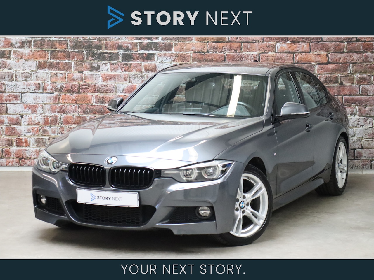 BMW 3-serie - Sedan 318i High Executive M Sport Pakket Automaat / Navigatie Professional / Leder / Clima - AutoWereld.nl