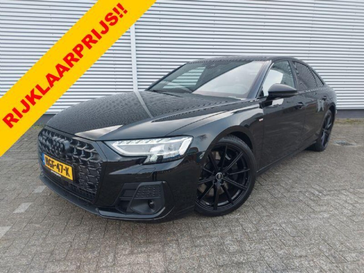 Audi A8 - 60 TFSI e quattro S-Line,Vierwielbesturing,Verklapbare trekhaak,Panorama,zomer&winterbande - AutoWereld.nl