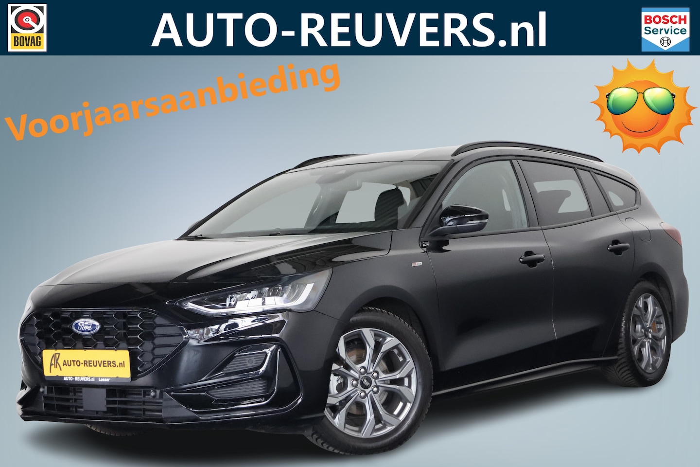 Ford Focus Wagon - 1.0 EcoBoost 155 pK Hybrid ST Line / LED / Navi / ACC / Cam / CarPlay - AutoWereld.nl