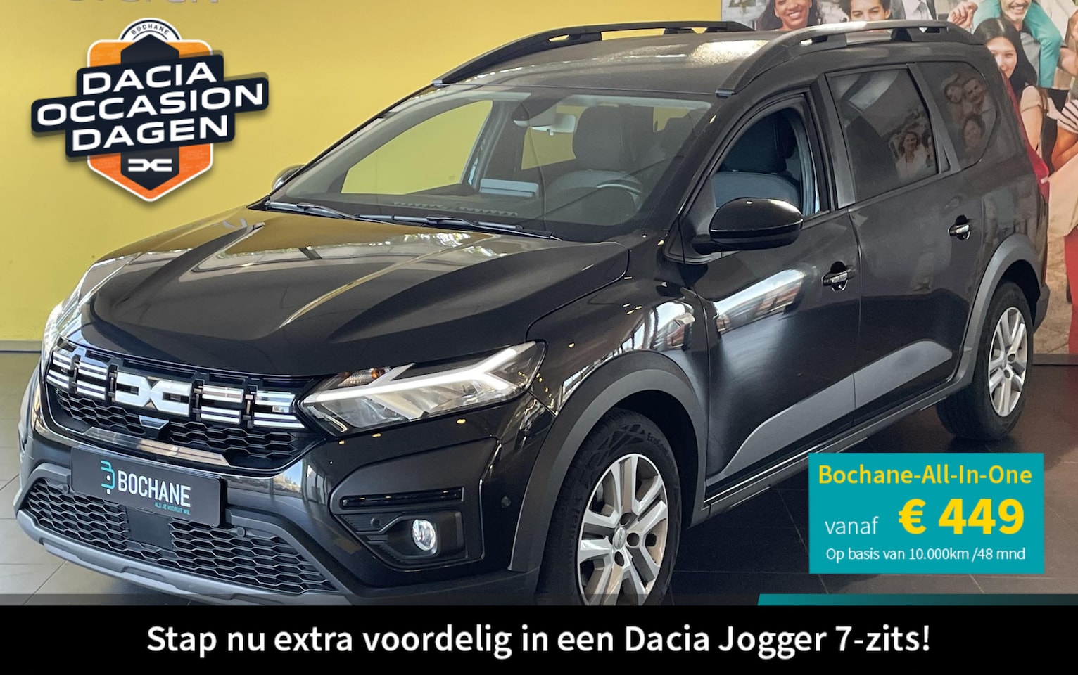 Dacia Jogger - 1.0 TCe 110 Expression 7p. | Navigatie | Camera | 7 - persoons | - AutoWereld.nl