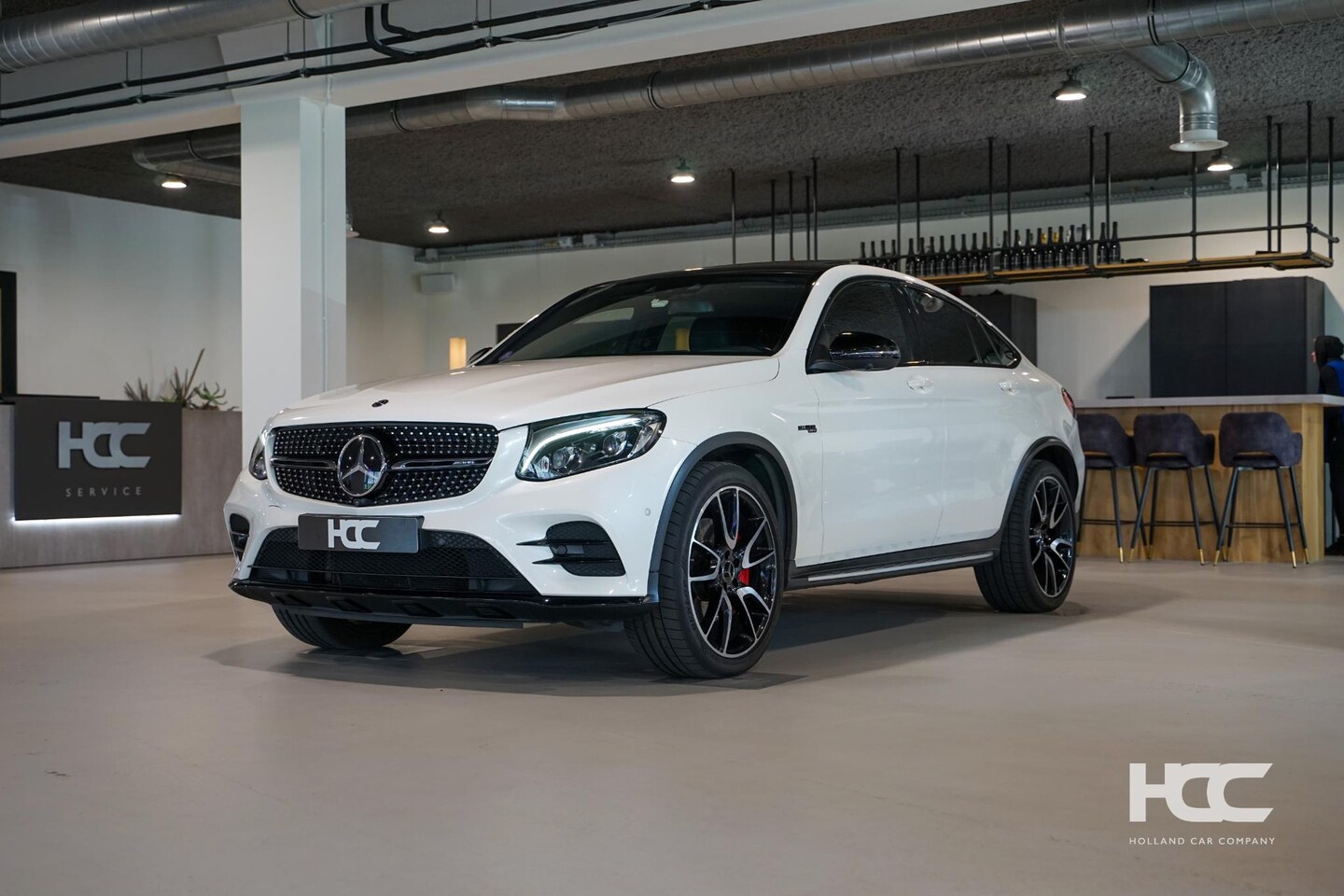 Mercedes-Benz GLC-klasse Coupé - 43 AMG | Burmester | Night | Luchtvering - AutoWereld.nl