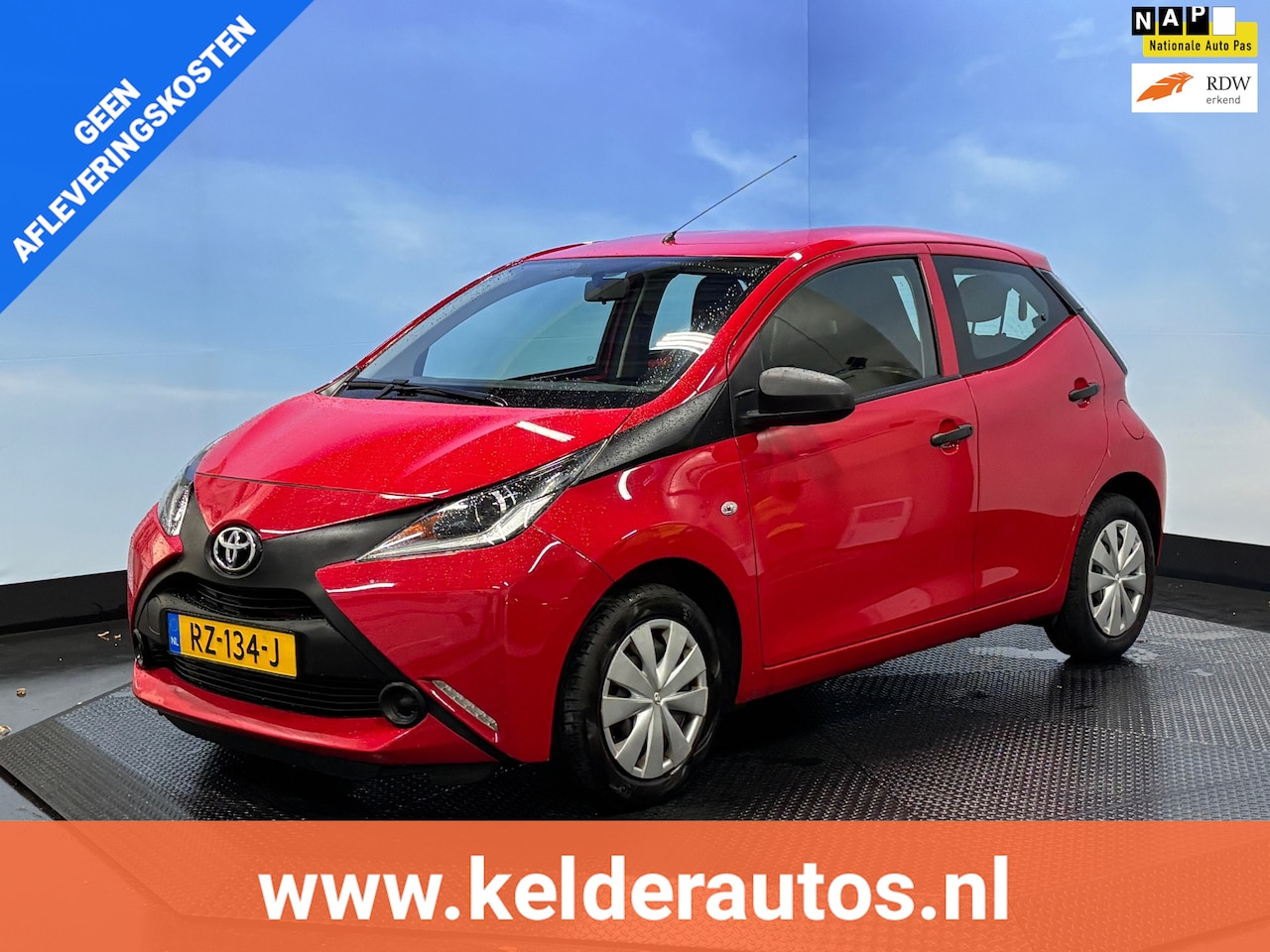 Toyota Aygo - 1.0 VVT-i x-fun Airco | 5 deurs | Elktr. pakket - AutoWereld.nl