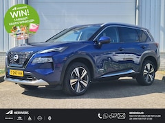 Nissan X-Trail - 1.5 e-4orce Tekna 4WD 7p. AUTOMAAT / Trekhaak / Voorstoelen, stuurwiel en voorruit verwarm