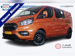 Ford Transit Custom - 320 2.0 L2H1 Limited DC | Incl. 12 maanden garantie | Dubbele cabine | Cruise control | Cl