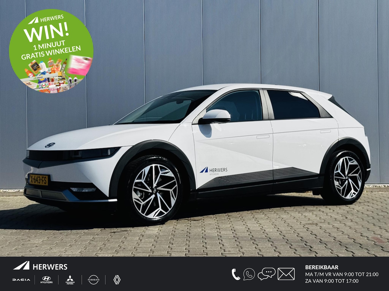 Hyundai IONIQ 5 - Connect+ 58 kWh / Cruise Control Adaptief / Airco Automatisch / Navigatie / Volledig Deale - AutoWereld.nl