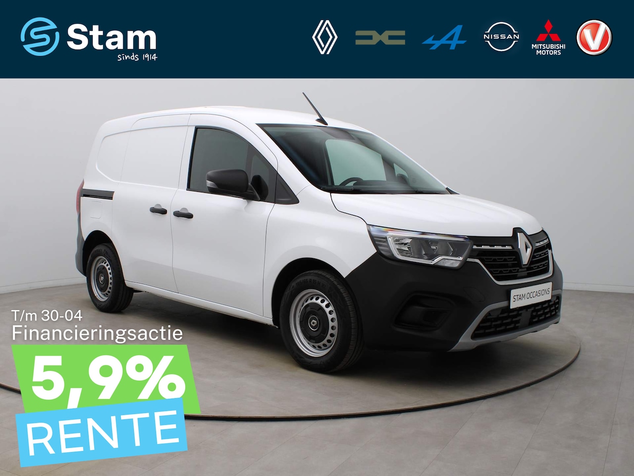 Renault Kangoo - Blue dCi 95 pk Comfort Airco | Bleutooth | Cruisecontrol | Dak ventilator | Parksens. acht - AutoWereld.nl