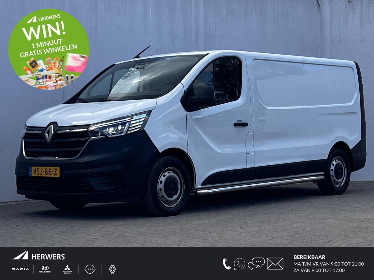 Renault Trafic - 2.0 dCi 110 T30 L2H1 Générique / Dealer onderhouden / Trekhaak 2.000 kg / Airco / All Seas - AutoWereld.nl