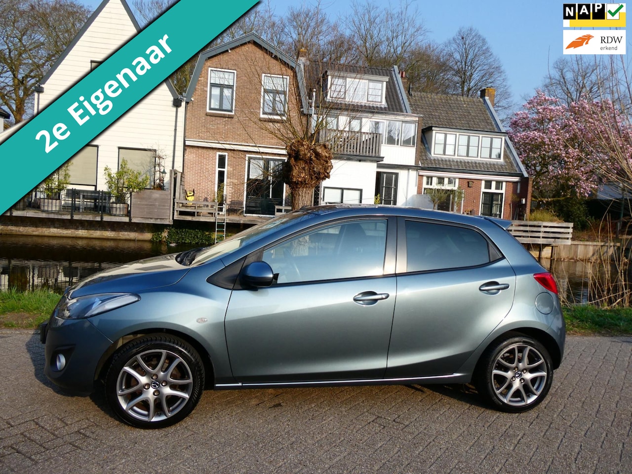 Mazda 2 - 1.3 BIFUEL GT LPG-G3 84pk 5-deurs 2e eigenaar Clima Trekhaak - AutoWereld.nl