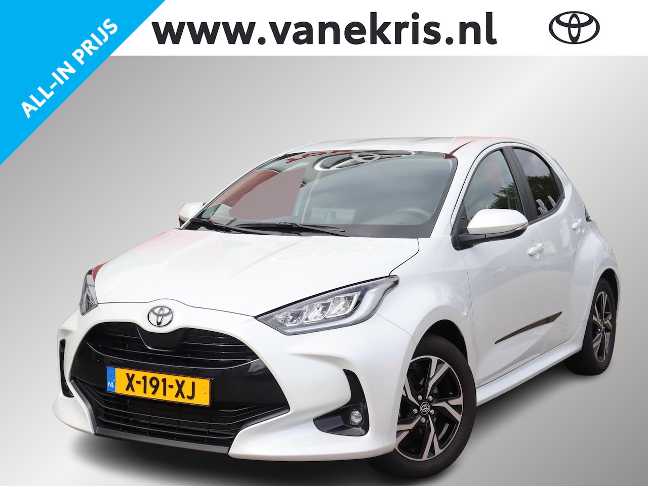Toyota Yaris - 1.5 Hybrid 115 First Edition, Navi , Black Pack, LED - AutoWereld.nl