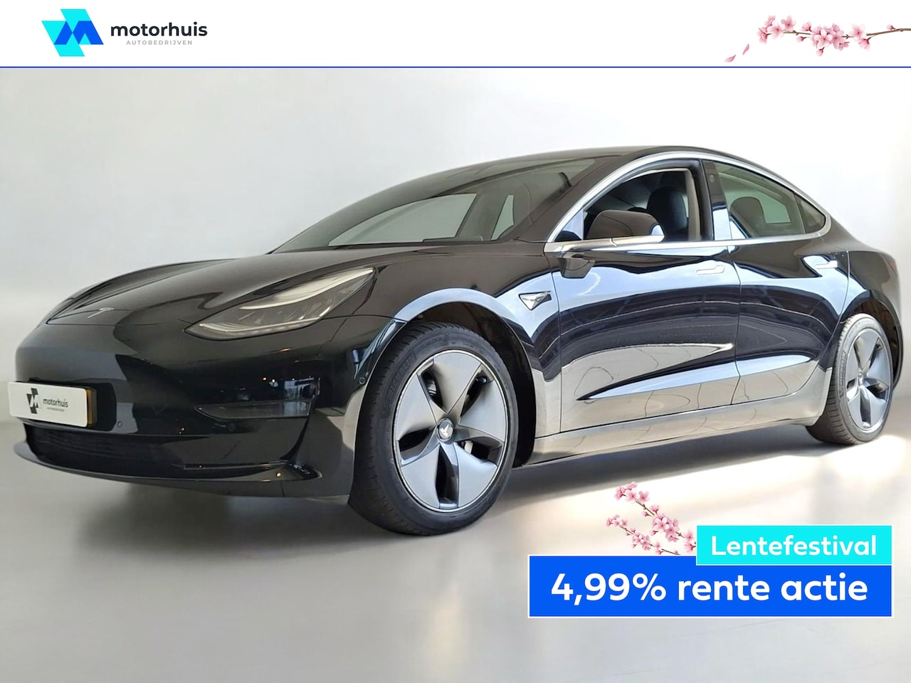Tesla Model 3 - Long-Range Dual Motor AWD 75 kWh LEDER NAVI CAMERA - AutoWereld.nl