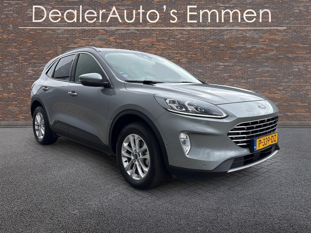 Ford Kuga - 2.5 PHEV ECC LMV LEDER NAVI TREKHAAK - AutoWereld.nl