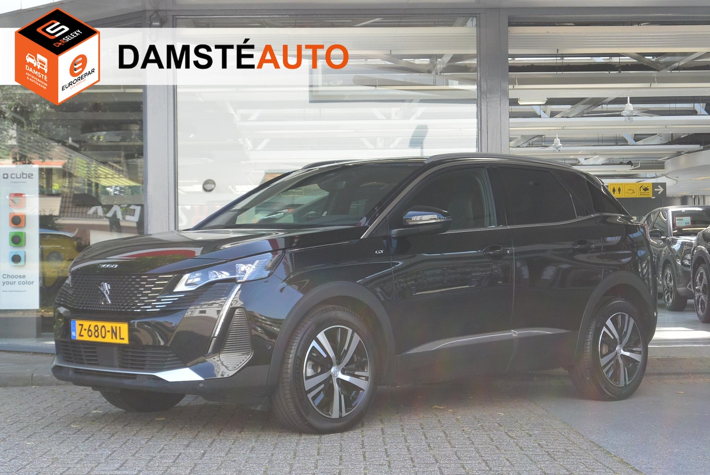 Peugeot 3008 - PureTech 130pk EAT8 GT │ Automaat │ Connect Nav 3D │ Adaptieve Cruis Control | Verwarmbare - AutoWereld.nl