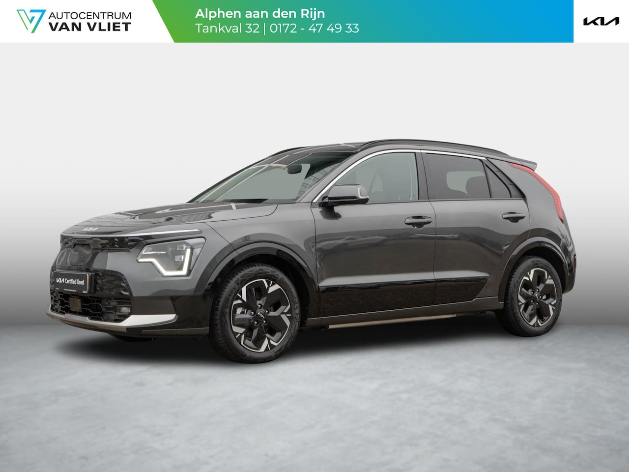 Kia Niro EV - DynamicPlusLine 64.8 kWh Stoel stuur verwarming l Schuifkantel dak l Elektrische achterkle - AutoWereld.nl
