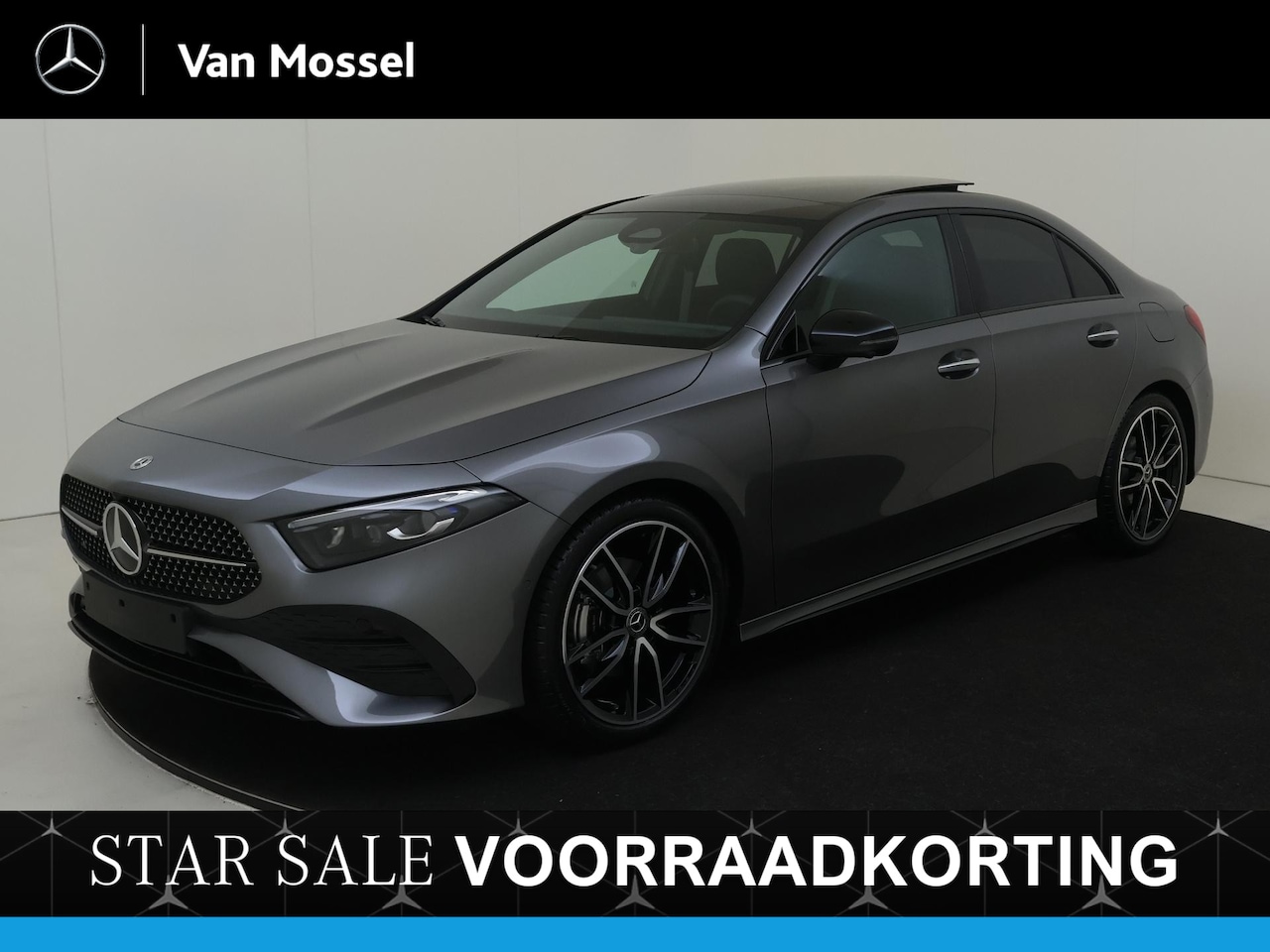 Mercedes-Benz A-klasse - 180 Business Solution AMG / Plus Pack/ Panoramadak/ 19 inch/ Multibeam/ Head Up/ Night - AutoWereld.nl
