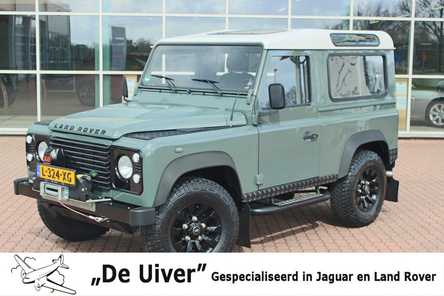 Land Rover Defender 90 - 2.4 TD SW De Uiver Special + Airconditioning - AutoWereld.nl