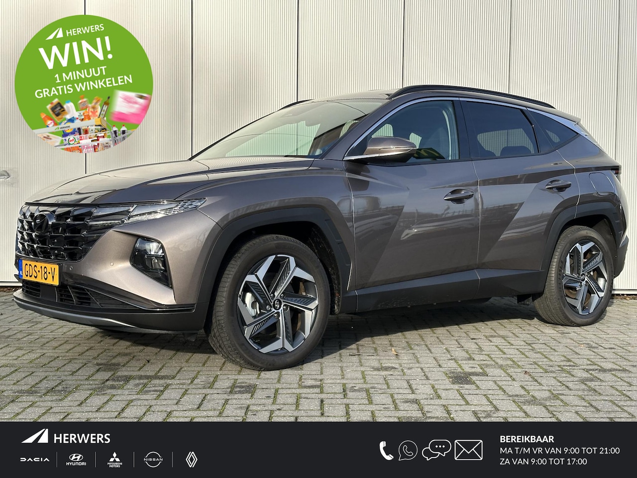 Hyundai Tucson - 1.6 T-GDI PHEV Comfort Smart 4WD / Navigatie / Apple Carplay & Android Auto / Achteruitrij - AutoWereld.nl