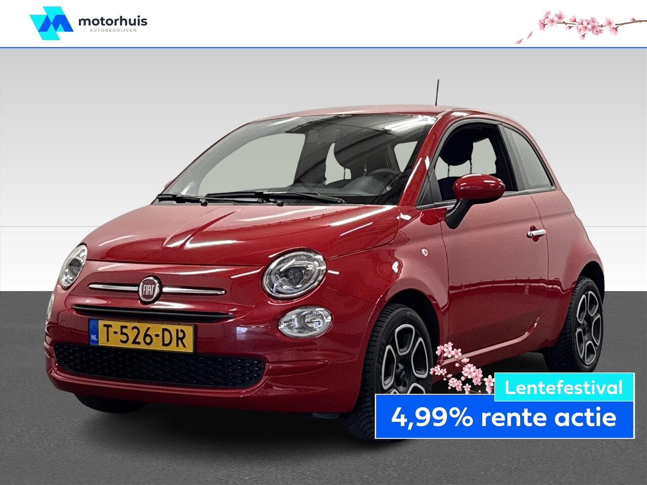 Fiat 500 - 1.0 HYBRID 70PK CLUB AIRCO TEL CARPLAY CRUISE NAP - AutoWereld.nl