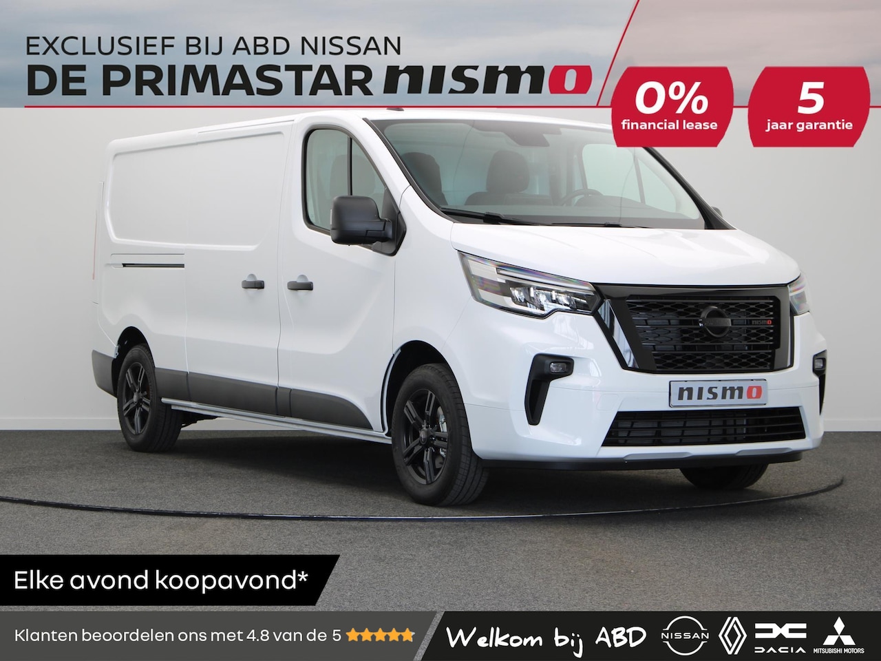 Nissan Primastar - 2.0 dCi L2H1 Nismo | 2500KG Trekgewicht | Achteruitrijcamera | 5 Jaar Fabrieksgarantie | - AutoWereld.nl