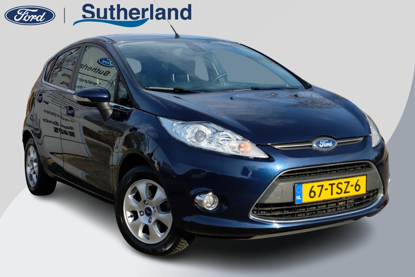 Ford Fiesta - 1.4 96 PK Titanium | Lederen Bekleding | Cruise control | Voorruitverwarming | Bluetooth c - AutoWereld.nl