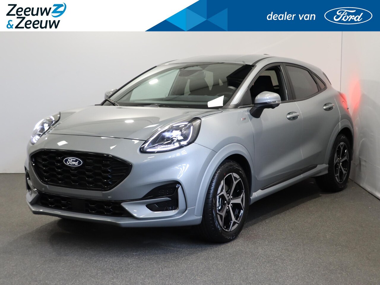 Ford Puma - 1.0 EcoBoost Hybrid ST-Line | €4000 Actiekorting | Private Lease vanaf €444,- p/m | Adapti - AutoWereld.nl
