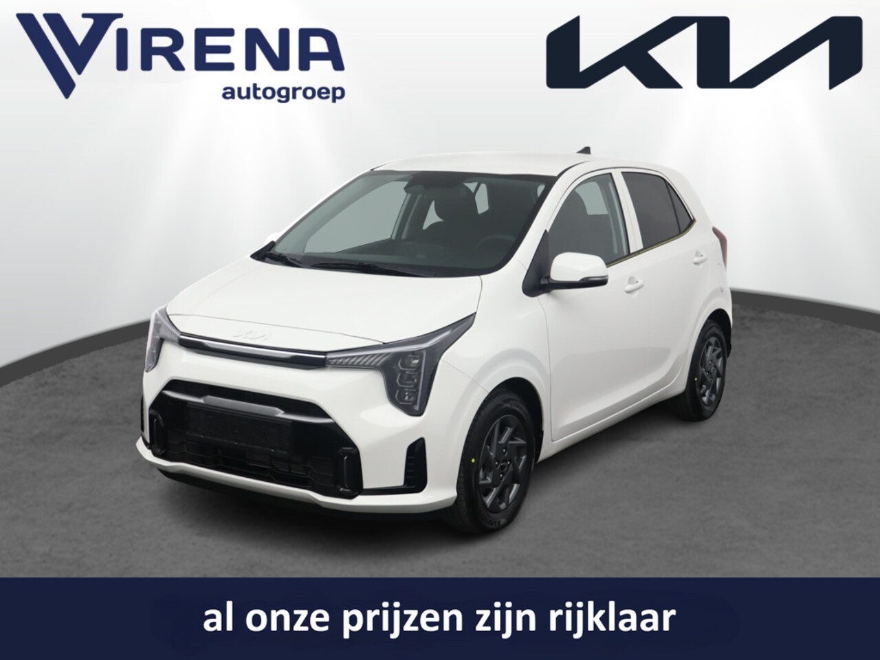 Kia Picanto - 1.0 DPI DynamicPlusLine (NIEUW) - LED koplampen - Navigatie - Apple Carplay/Android Auto - - AutoWereld.nl