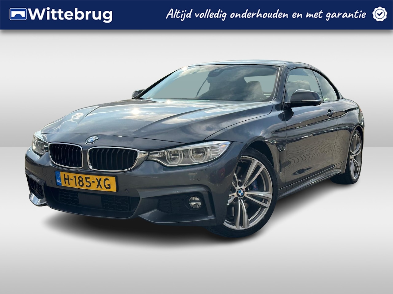 BMW 4-serie Cabrio - 430i / Leder / Memory seats / Head up dispaly / Stoelverwarming / Parkeersensoren V+A / - AutoWereld.nl