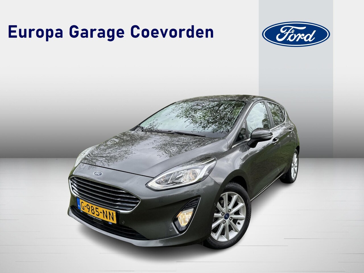 Ford Fiesta - 1.0 EB 100PK Titanium | ADAP. CRUISE | DEALER OND. | WINTERPACK | TREKHAAK | - AutoWereld.nl