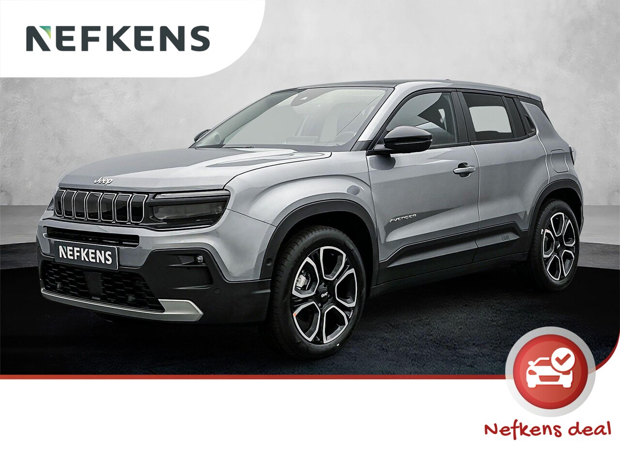 Jeep Avenger - EV Summit 54 kWh 156 pk | Navigatie | Panoramadak | Achteruitrijcamera | Lederen Bekleding - AutoWereld.nl