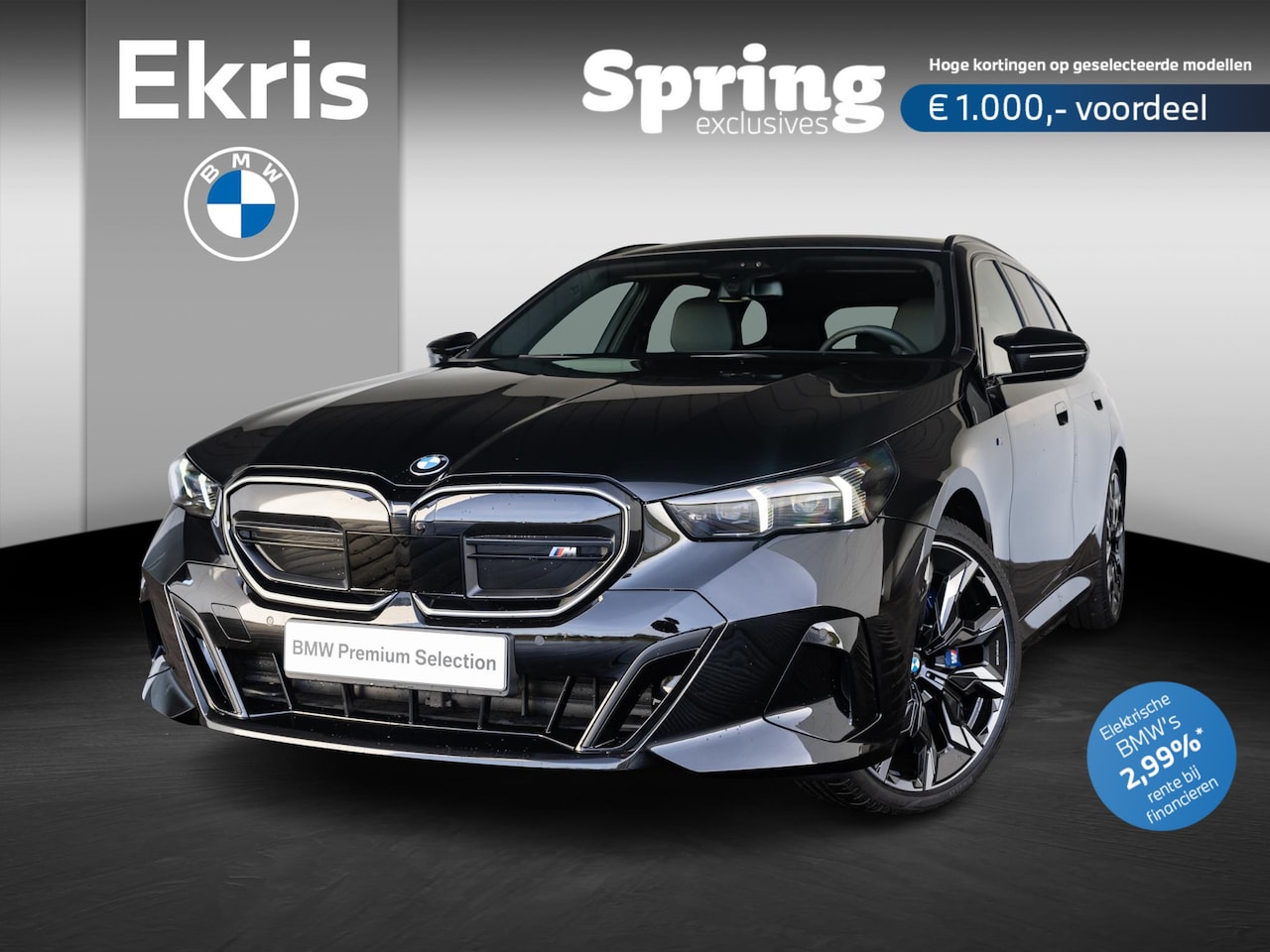 BMW i5 Touring - eDrive40 M Sportpakket Pro | Travel Pack | Elektrische Trekhaak | Stoelventilatie | Bowers - AutoWereld.nl