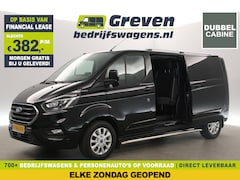 Ford Transit Custom - 2.0 TDCI L2H1 | 170PK | Dubbele Cabine | 5 Persoons Airco Cruise Camera Trekhaak 2xSchuifd