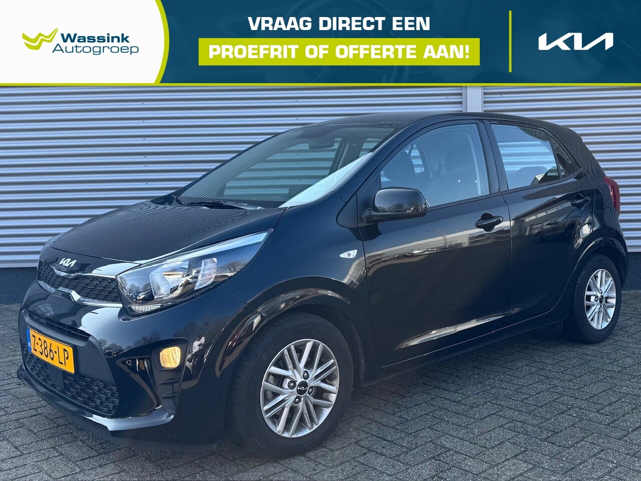 Kia Picanto - 1.0 DPi 67pk 4-zits DynamicLine | Apple Carplay/Android Auto | Airco | Lichtmetalen Velgen - AutoWereld.nl