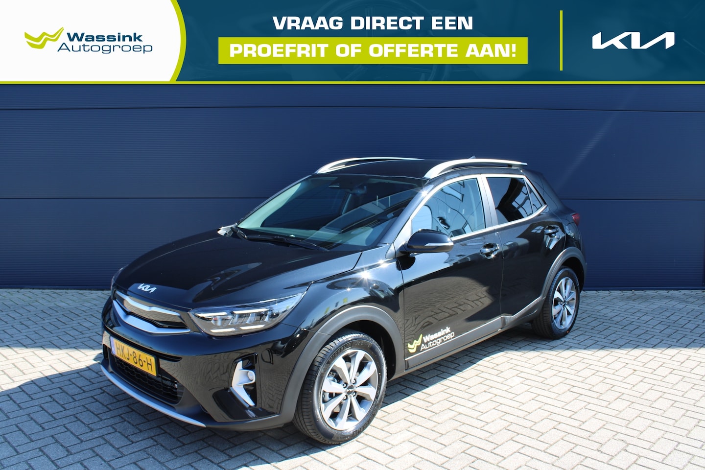 Kia Stonic - 1.0 T-GDi MHEV 100pk DynamicPlusLine | Navigatie | Parkeercamera | Cruise control | Apple - AutoWereld.nl