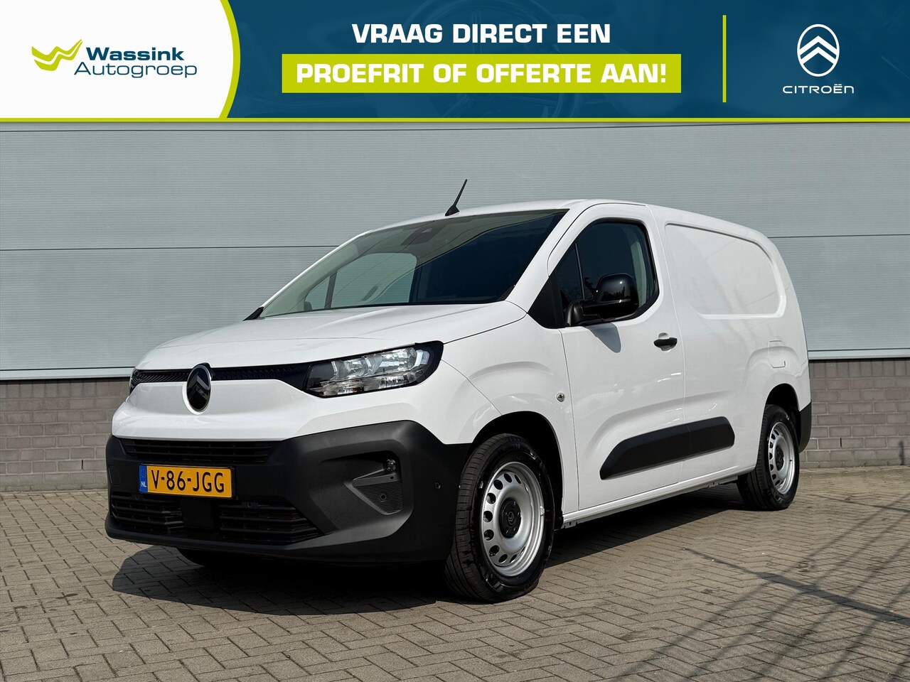 Citroën Berlingo - Van GB 1.5 BlueHDi 100pk L2 | Trekhaakvoorbereiding | Reservewiel | Cruise Control | Betim - AutoWereld.nl