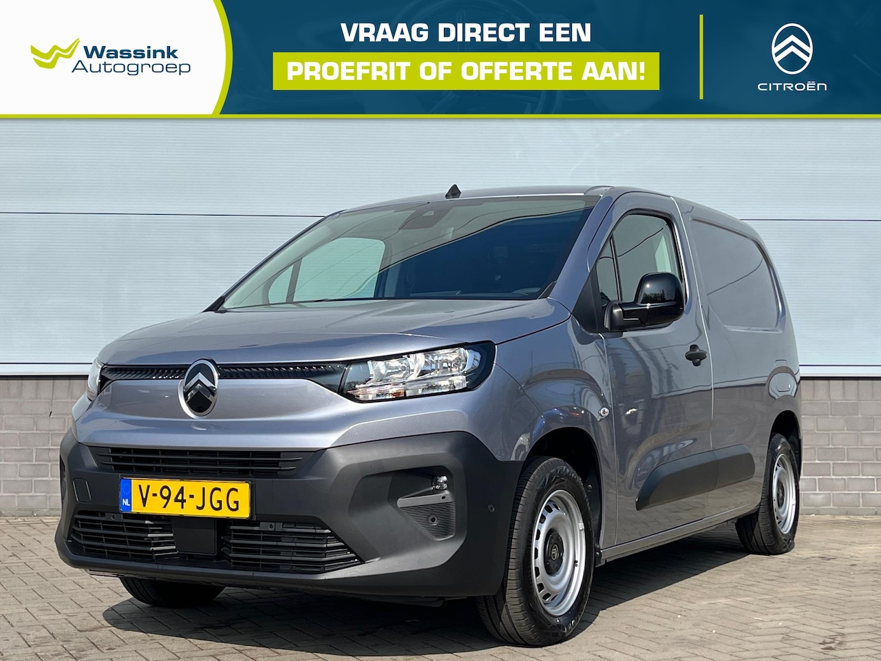Citroën Berlingo - Van GB 1.5 BlueHDi 100pk L1 | Reservewiel | Betimmering | Cruise Control | Trekhaak voorbe - AutoWereld.nl