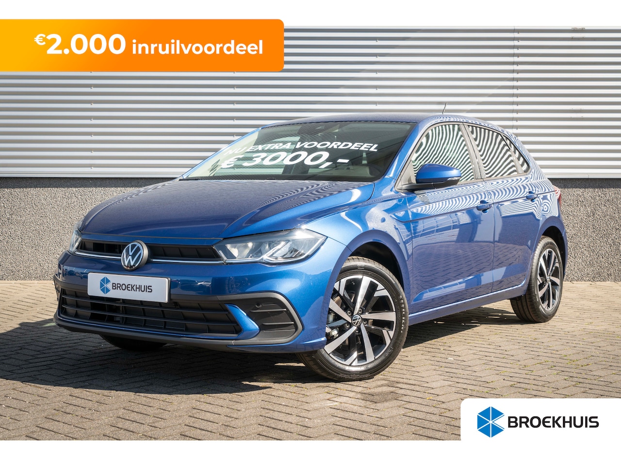 Volkswagen Polo - 1.0 TSI 95 5MT Life Edition Inclusief €2000,- inruilvoordeel + €1000,- korting | 'App-Conn - AutoWereld.nl