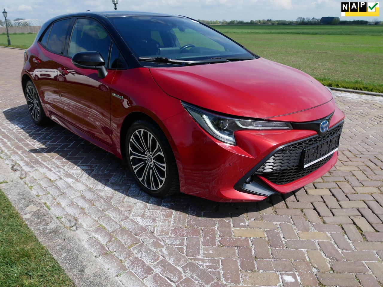 Toyota Corolla - 1.8 Hybrid STYLE TWO-TONE CLIMA NAVI ** 12999 NETTO ** - AutoWereld.nl