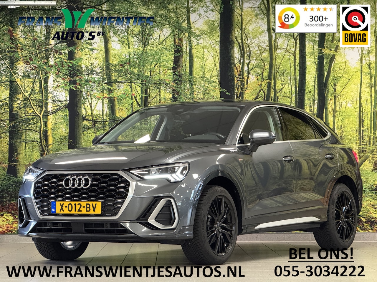 Audi Q3 Sportback - 35 TFSI S Edition | Adaptive Cruise Control | Afn. Trekhaak | Achteruitrijcamera | Parkeer - AutoWereld.nl