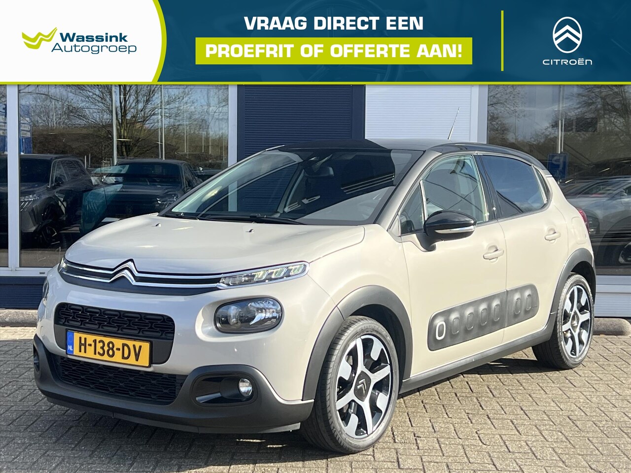 Citroën C3 - 1.2 PureTech 110pk Shine | Navigatie | Parkeercamera | Cruise Control | Climate Control | - AutoWereld.nl