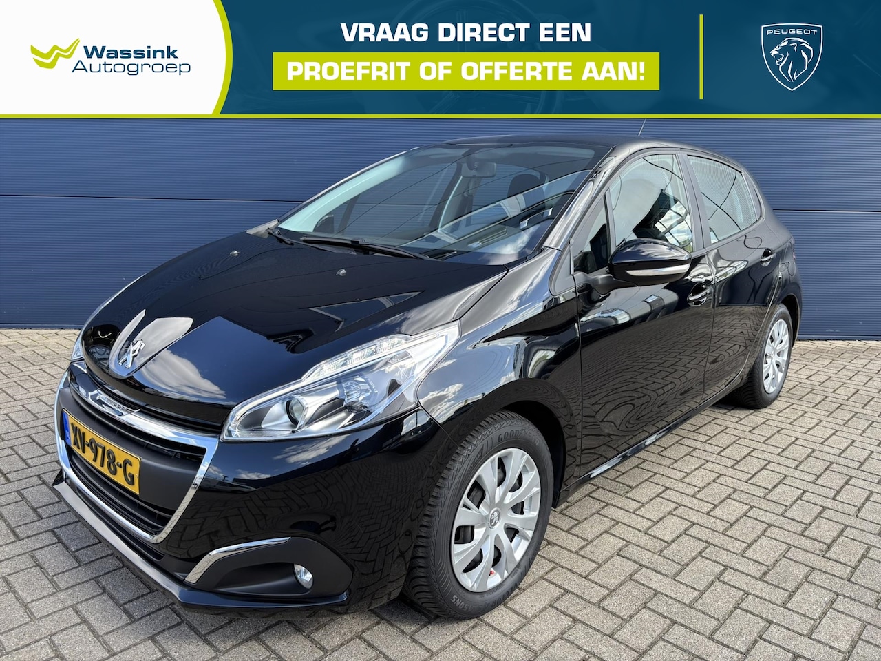 Peugeot 208 - 1.2 Puretech 82pk Blue Lease Active | Navigatie | Airco | Cruise control | Parkeersensoren - AutoWereld.nl