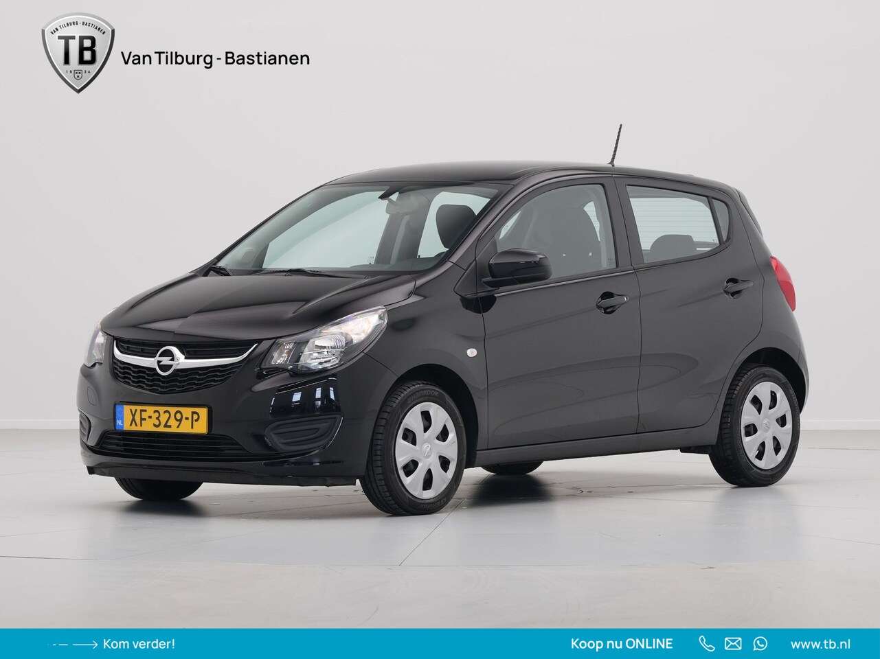 Opel Karl - 1.0 ecoFLEX Automaat! Edition Airco Bluetooth Cruise Metallic 323 - AutoWereld.nl
