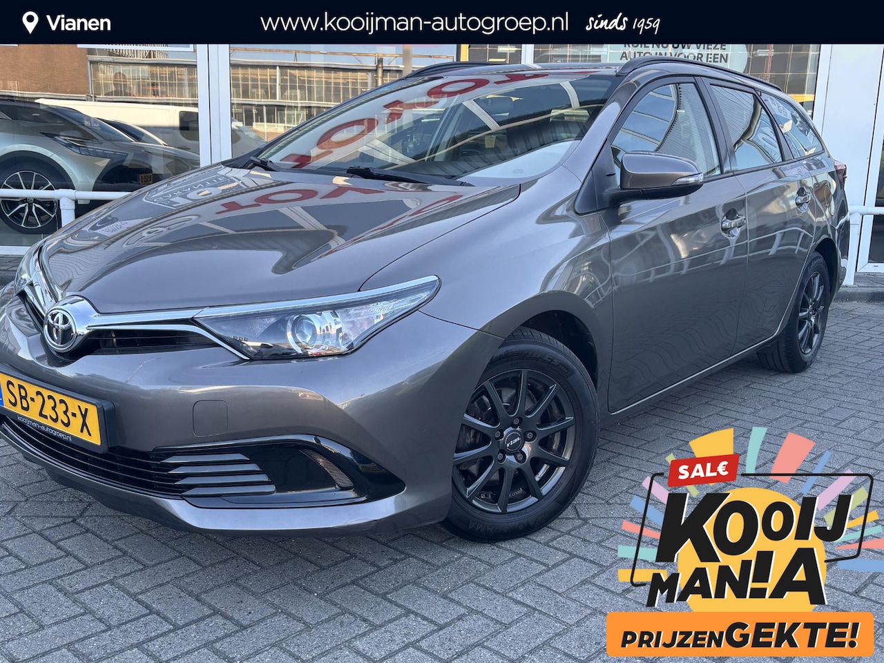 Toyota Auris Touring Sports - 1.3 Now NL Auto, BTW Auto, Dealeronderhouden, zeer netjes - AutoWereld.nl